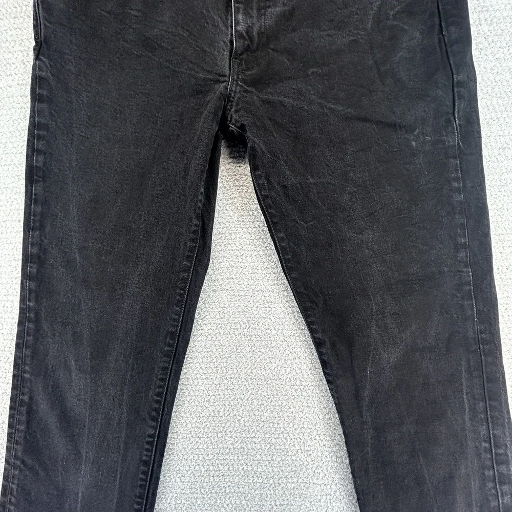 Levi's Premium 511 Jeans Mens 36x32 (36x31) Big E Black Slim Fit Stretch Denim